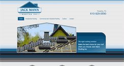 Desktop Screenshot of jackmannroofing.com